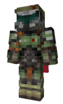 Minecraft skin CommandoM