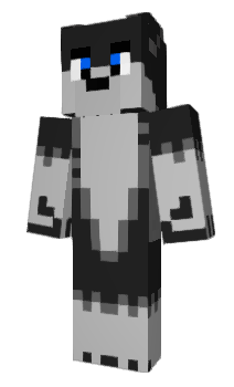 Minecraft скін по ніку HeWolf