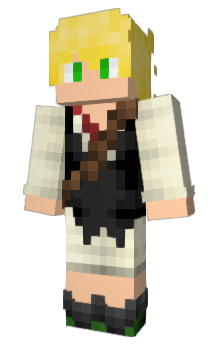 Minecraft скин по нику MELIODAS87