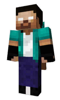 Minecraft skin XDHerobrine