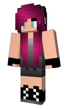 Minecraft skin pinkLisa