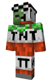 Minecraft скин по нику TNTZombie
