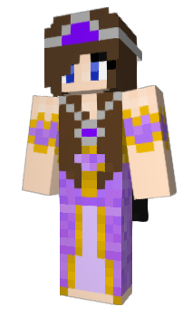 Minecraft skin PrincessSofia