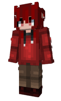 Minecraft скін по ніку RedbowD