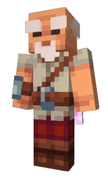 Minecraft skin boald