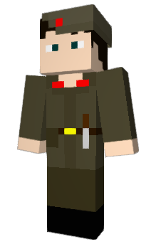 Minecraft skin Hitler8