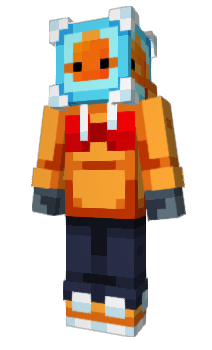 Minecraft skin OrangeNibbles