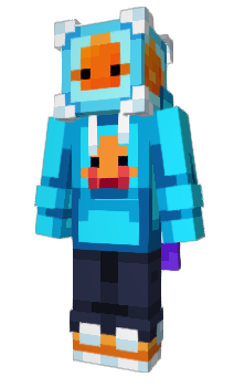 Minecraft скін по ніку OrangeNibbles