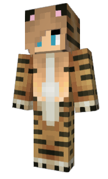 Minecraft скін по ніку CherenTiger