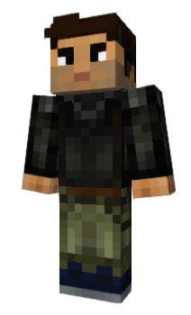 Minecraft skin BlockyWizard