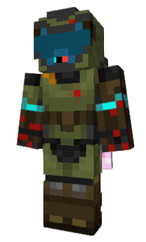 Minecraft skin Xmol