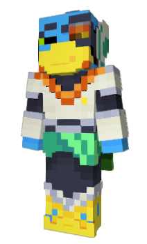 Minecraft skin Sunraku