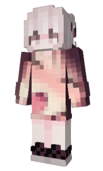 Minecraft скін по ніку GirlAhegao