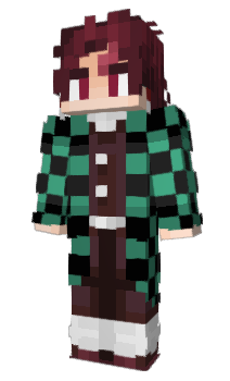 Minecraft скін по ніку __Tanjiro__