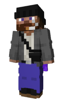 Minecraft скін по ніку GotFlameUwU