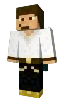 Minecraft skin Goldstyle