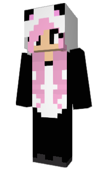 Minecraft скин по нику Lady_Panda7