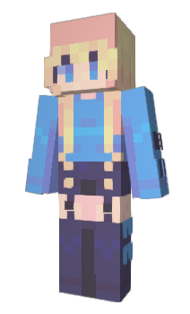 Minecraft skin PopCrush