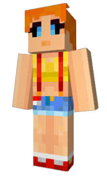 Minecraft скін по ніку Girlarrow