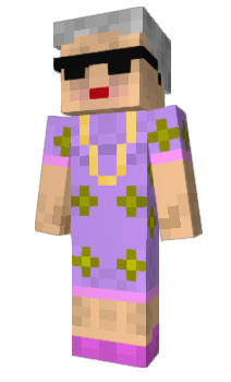 Minecraft скин по нику GrandmaBlobs
