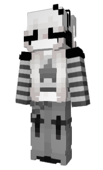 Minecraft skin Wolless