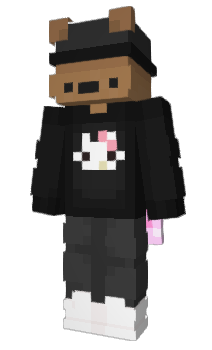Minecraft скін по ніку NeonPurpl