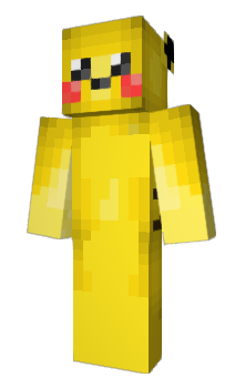 Minecraft skin pikathu