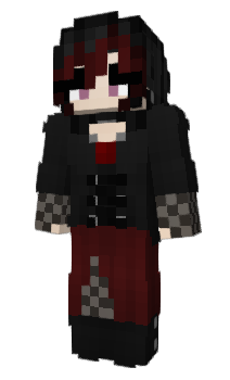 Minecraft skin AceTheGhostly