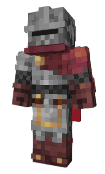 Minecraft скин по нику MedievalZombie