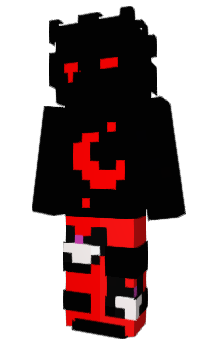 Minecraft skin BLOODYARM