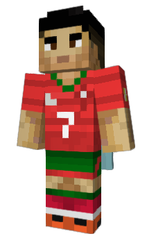 Minecraft skin CristianoRonaldo