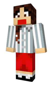 Minecraft скін по ніку Amermaid