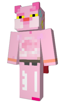 Minecraft skin PinkKaa