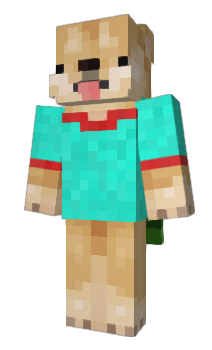 Minecraft skin Galaxsdog