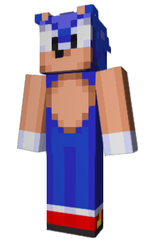 Minecraft skin Sonic2001