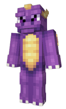 Minecraft skin Spyro
