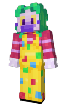 Minecraft skin ClownBugg