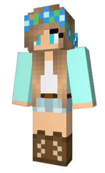 Minecraft skin MONGOMERI