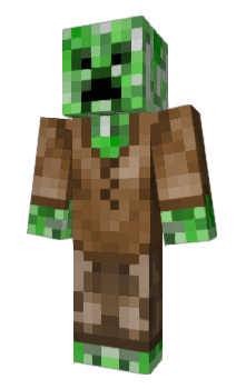 Minecraft skin Creeper001