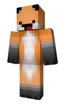 Minecraft скин по нику Foxlime