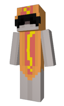 Minecraft skin FreezeHotDog