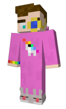 Minecraft скин по нику Mixanelka