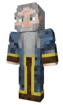 Minecraft skin Akiem