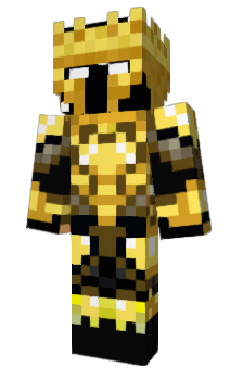 Minecraft скин по нику Goldenknight_