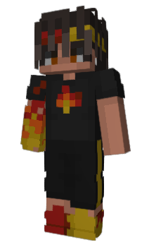 Minecraft skin flameboy