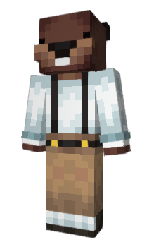 Minecraft skin KurvaBobr