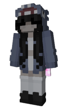 Minecraft skin Aki_Awuga