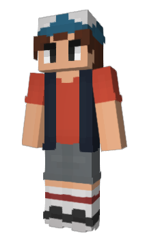 Minecraft skin LucaLSP