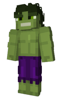 Minecraft скин по нику Hulk3