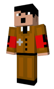 Minecraft skin HitlerLP